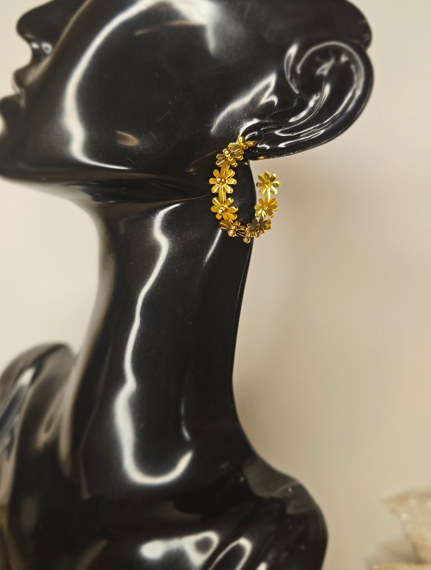 Créoles Fleuri Doré