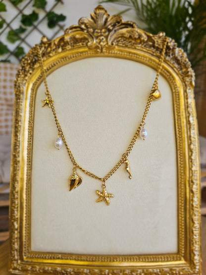 Collier charm's Tropical