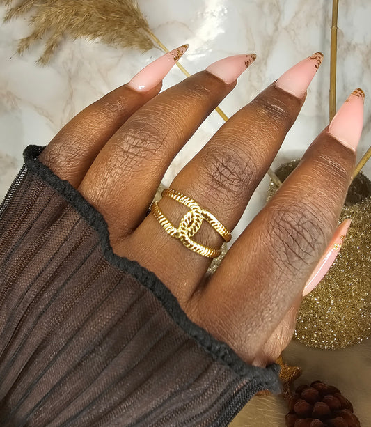 Bague Cléa doré