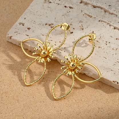 Boucles d'oreilles ROSALIA - Doré