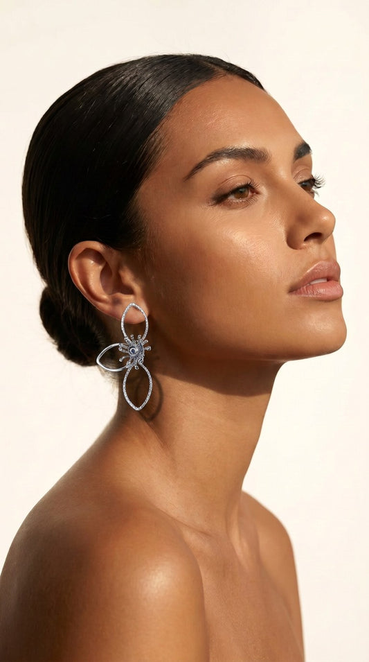 Boucles d'oreilles ROSALIA - Argenté