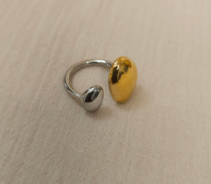 Bague bicolore Sierra