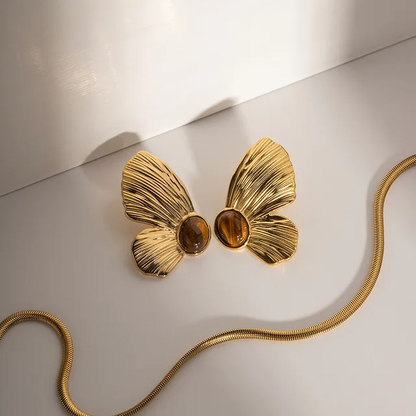 Boucles d'oreilles Butterfly