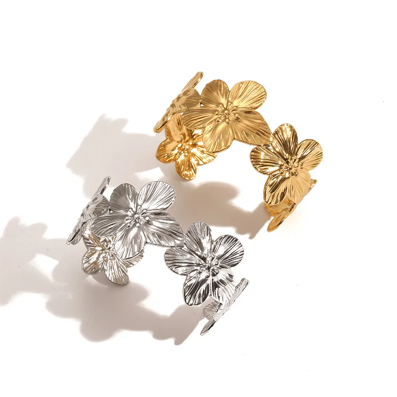 Bracelet Flor doré