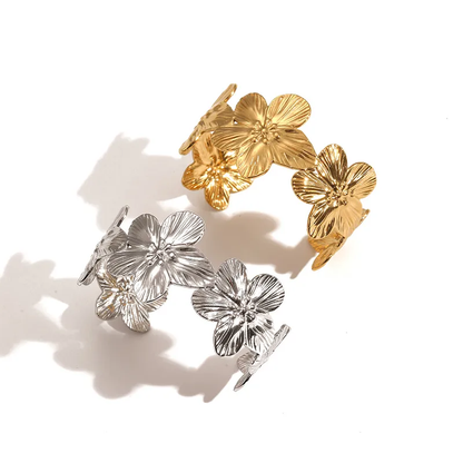 Bracelet Flor doré