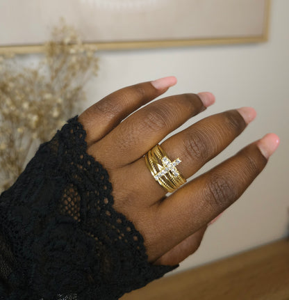 Bague Croix