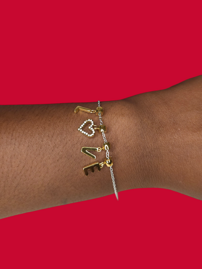 Bracelet personnalisé LOVE