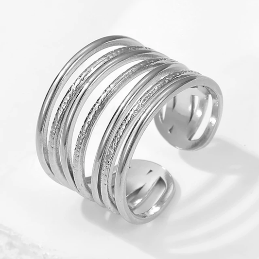 Bague Ivy argenté