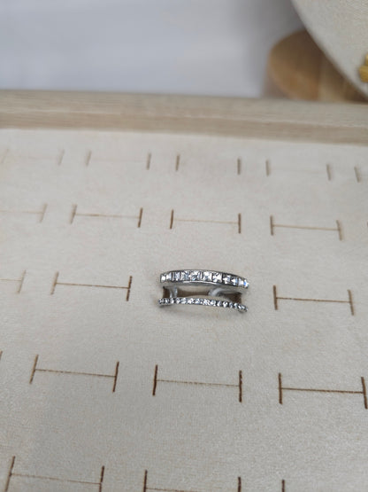 Bague Aëlys argenté