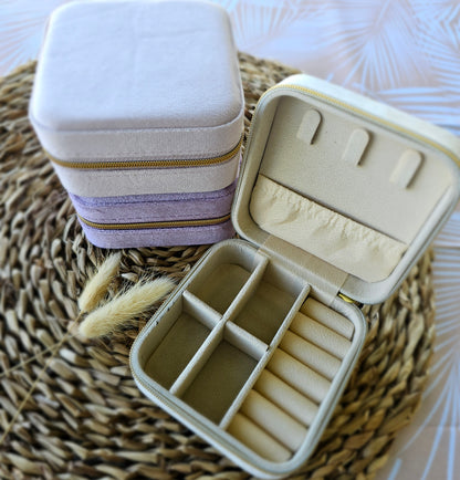 Boîte à bijoux de voyage