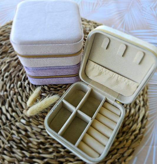 Boîte à bijoux de voyage