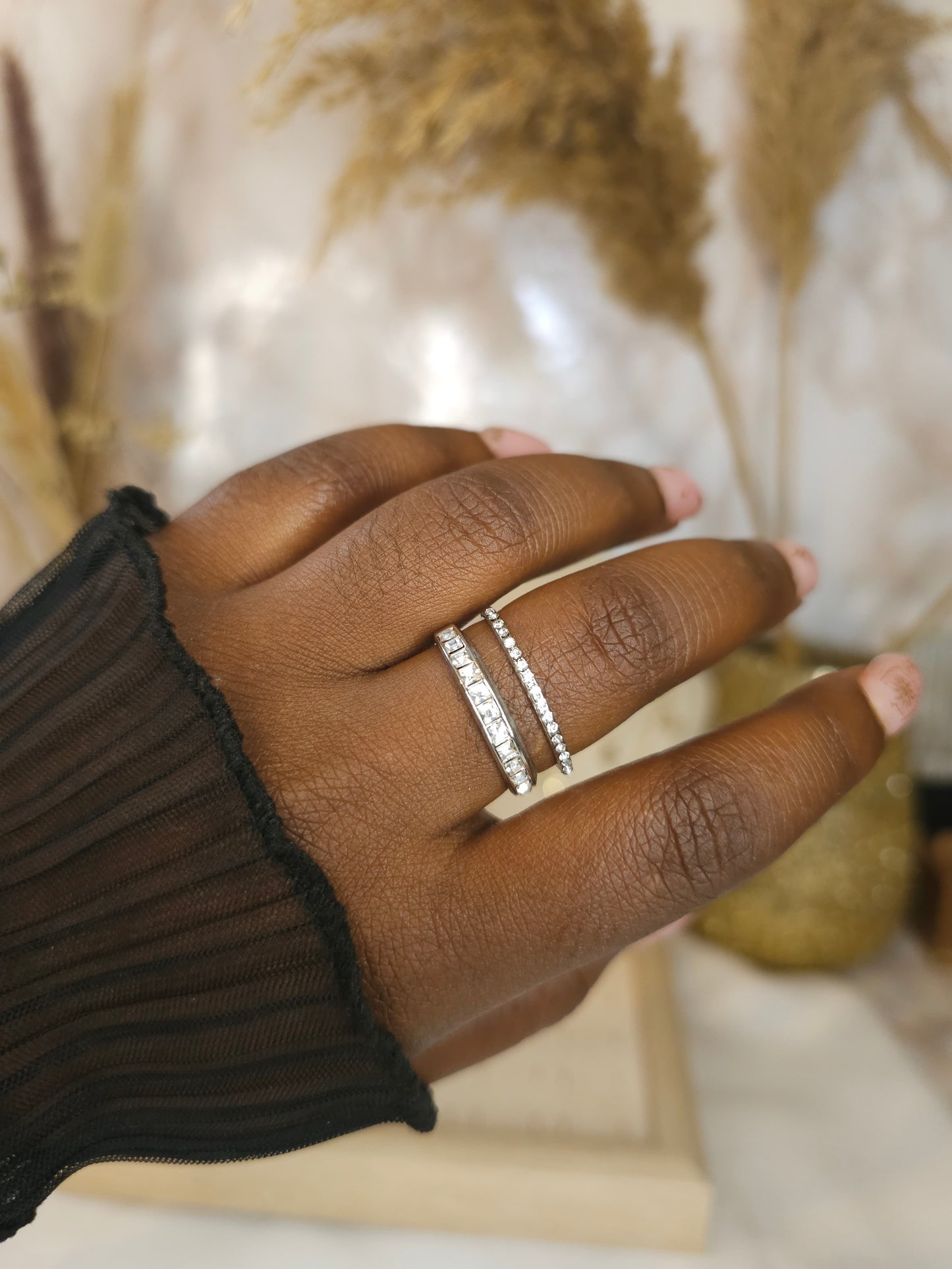 Bague Aëlys argenté