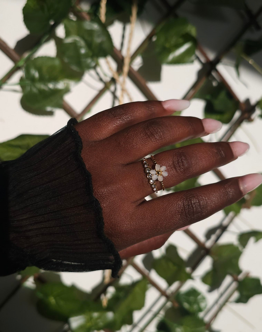 Bague Felia - Blanc