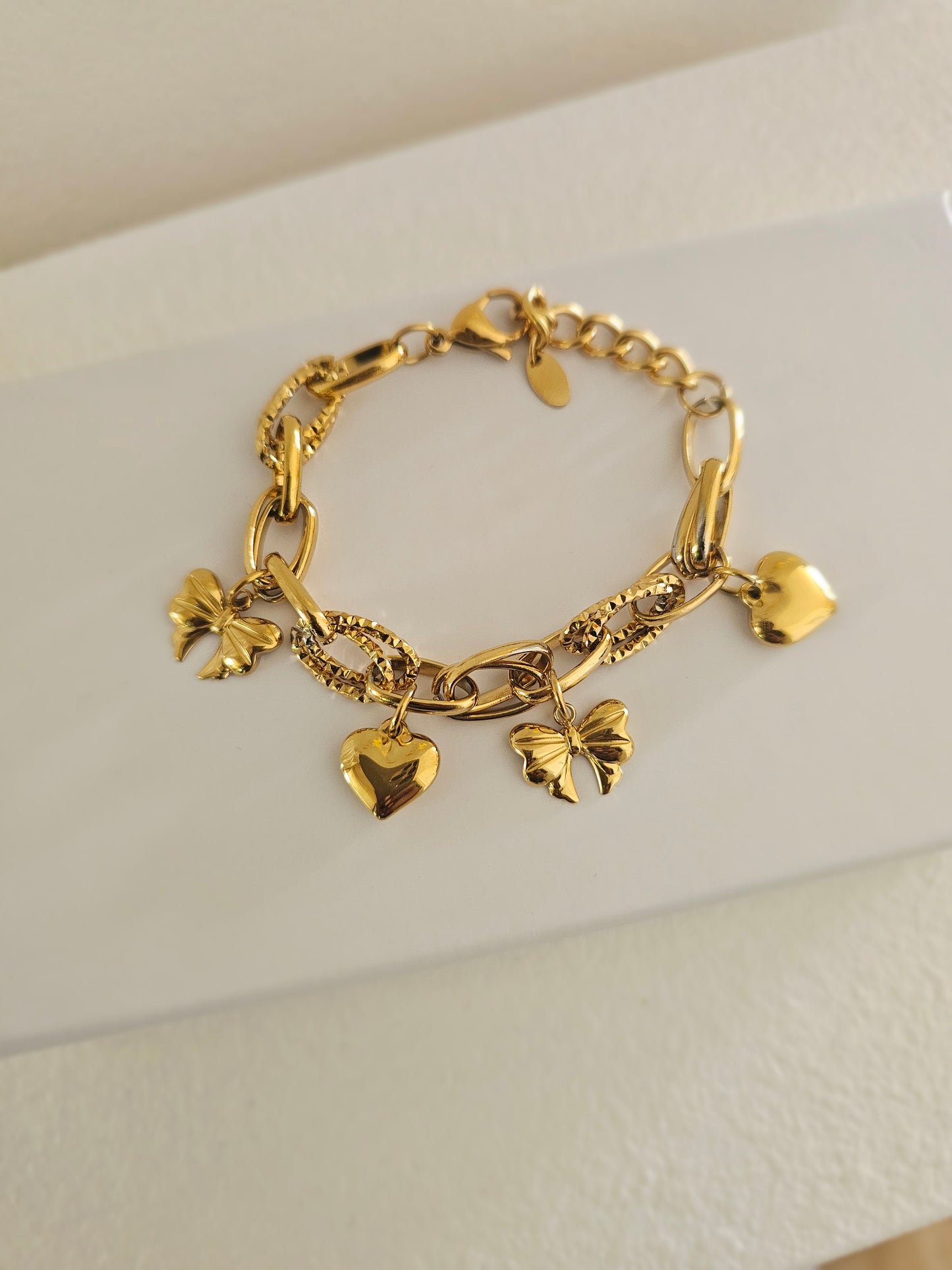 Bracelet Sweet Charms - Doré