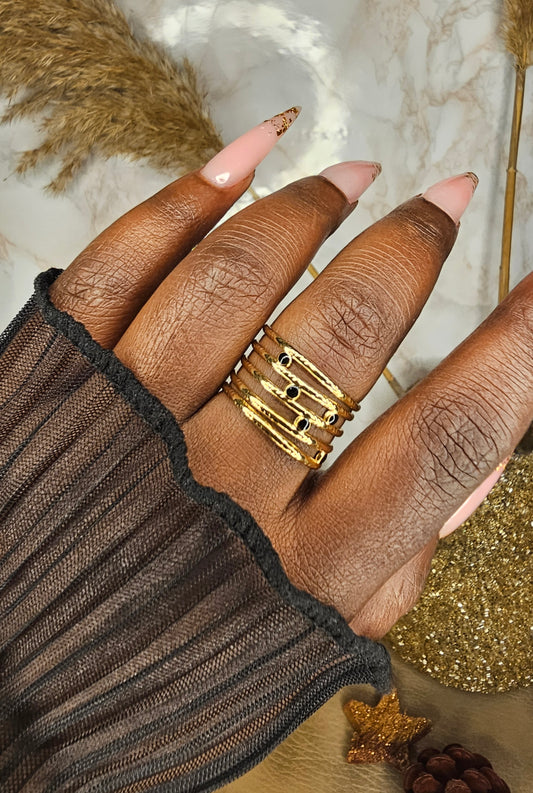 Bague Dyna doré