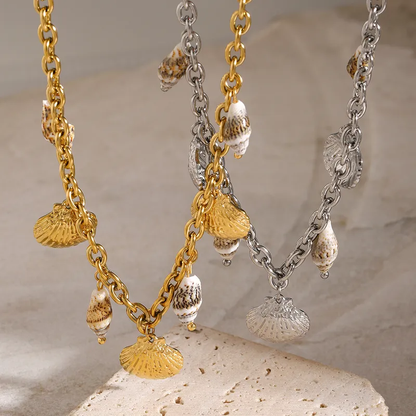 Collier Charm's Corail - Argenté
