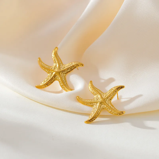 Boucles d'oreilles Etoile de Mer