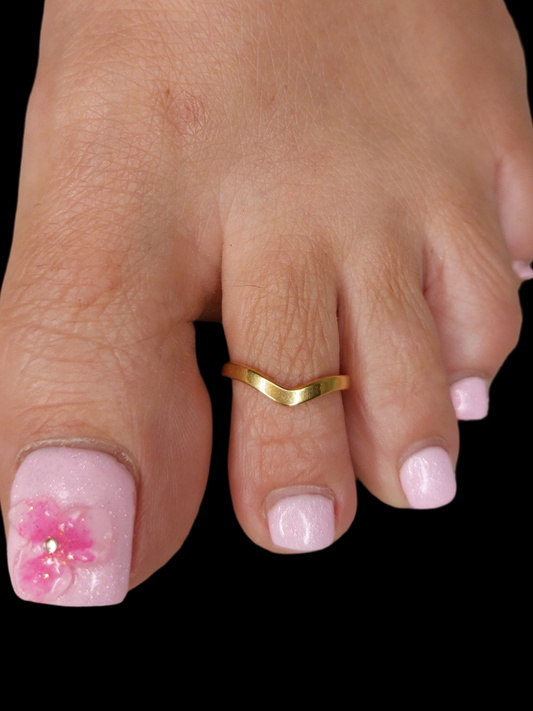 Bague d'Orteil DOUCEUR - Acier inoxydable