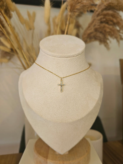Chaîne croix raffiné