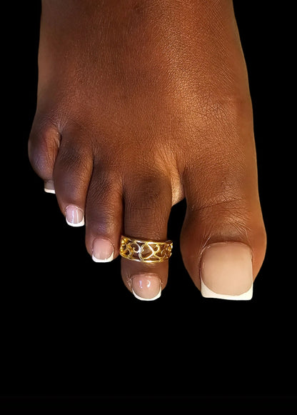 Bague d'orteils Soléa doré