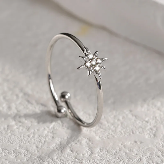 Bague Céleste argenté