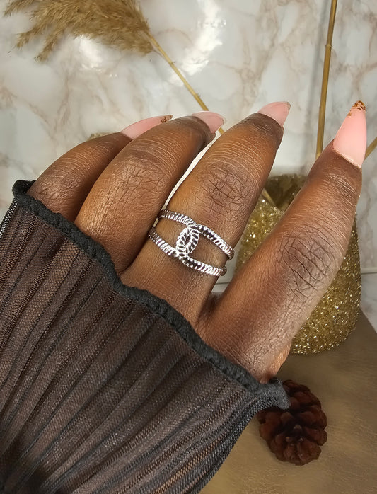 Bague Cléa argenté