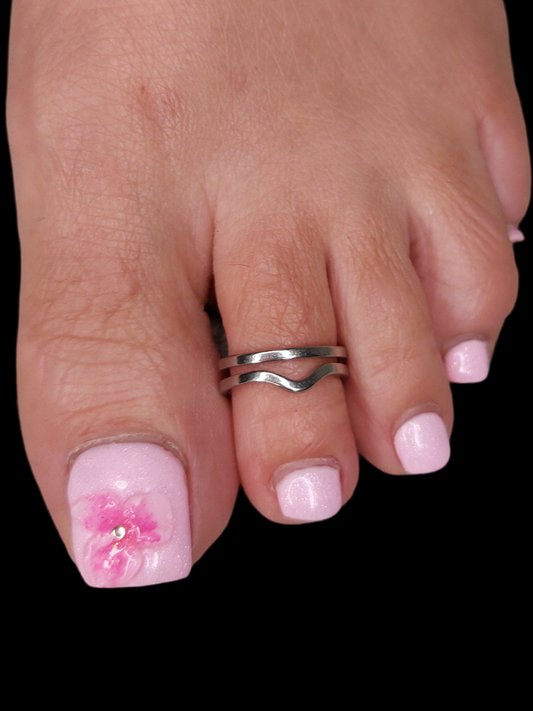 Bague d'Orteil MYSTIQUE - Acier inoxydable