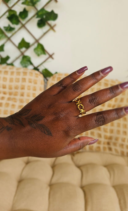 Bague Sélène - Doré