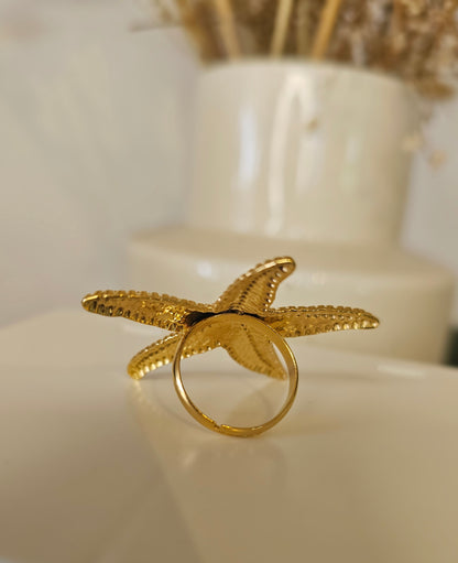 Bague étoile de mer