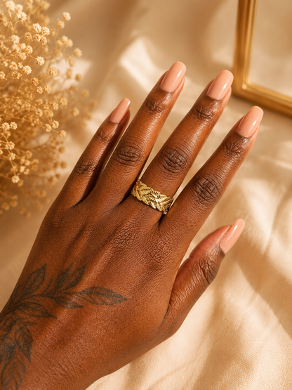 Bague Méliane - Doré