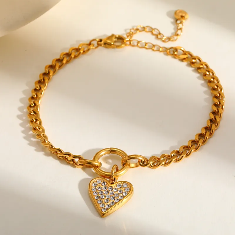 Bracelet Coeur Éclat