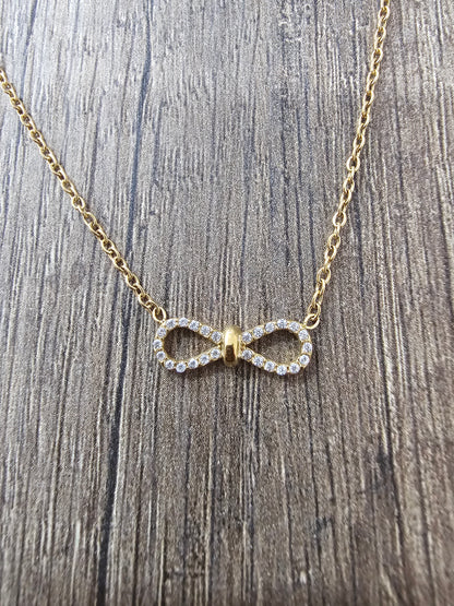 Collier infini doré